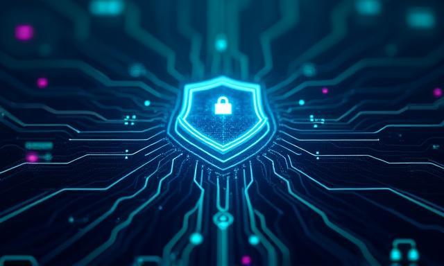 Cybersecurity Packages with digital shield
